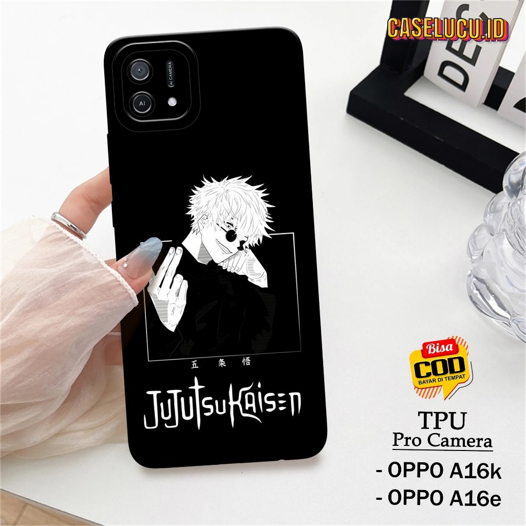 Casing Hp Oppo A16k / A16e Terbaru - Fashion Case Anime - Case Oppo A16k / A16e - Soft Case Hp Oppo 