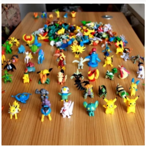 Pokemon Action Figure 24pcs Random Murah - Pokemon Figure