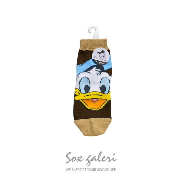 SOX GALERI - DONALD DUCK - Disney - Kaos Kaki Anak Katun - Blue, 2-4 tahun