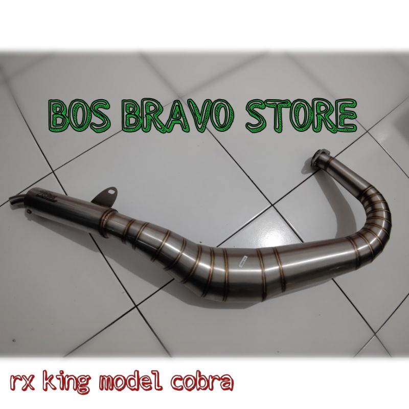 knalpot rx king telo cobra fullstainles ag tuned