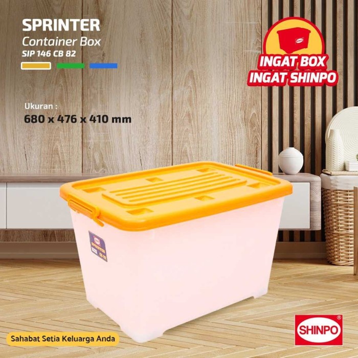 

New Container box shinpo sip 146 cb 82 liter