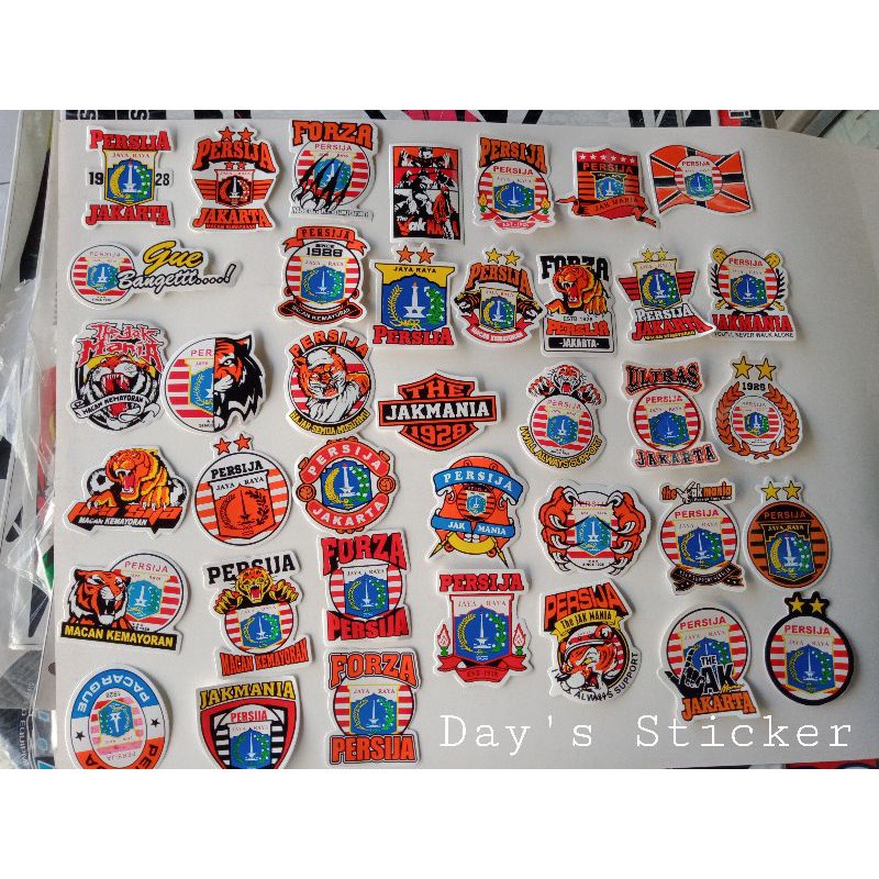 

Sticker PERSIJA / The Jack Mania Campur ecera dan grosir Eceran Dan Grosir