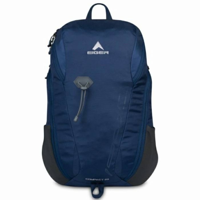 EIGER COMPACT BACKPACK DAYPACK BAG TAS PUNGGUNG RANSEL ORIGINAL KEREN - COMPACT23L/NAVY