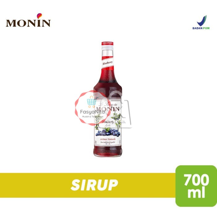 

Sirup Monin Blueberry / Syrup Rasa Blueberry (Botol 700ml) - FasyAnita Mart Denpasar