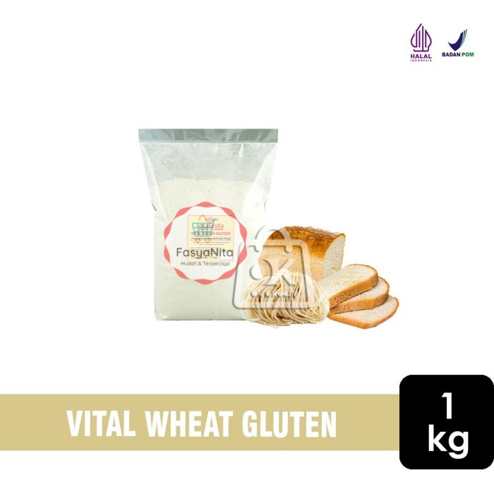 

Tepung Vital Wheat Gluten Flour (1 Kg) - FasyAnita Mart Denpasar