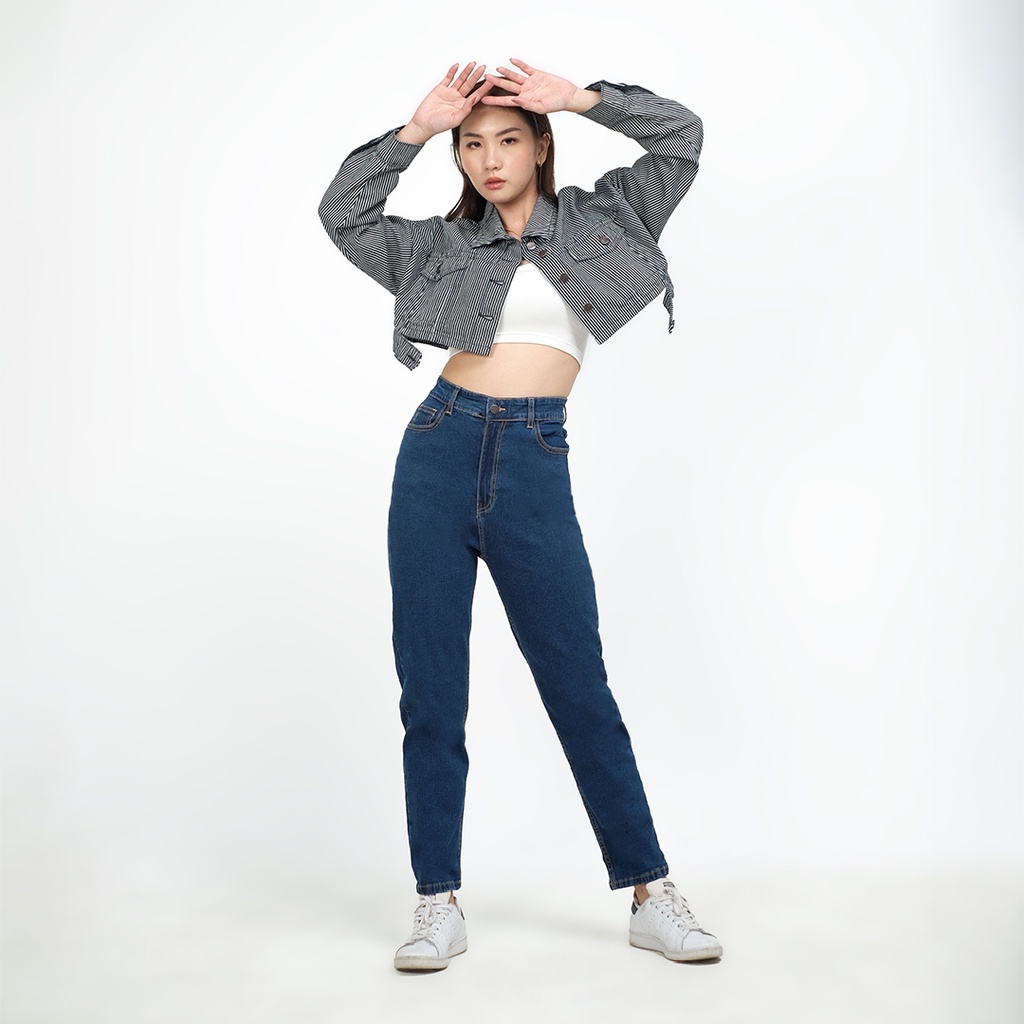 MISS 80 Daisy Celana Jeans Wanita Slimfit