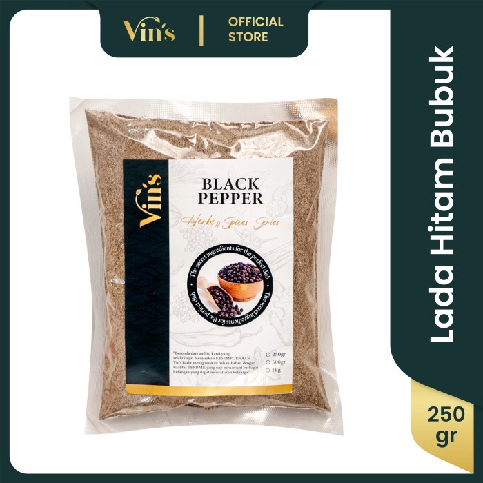 

Bisa COD BUBUK LADA HITAM ASLI TANPA CAMPURAN KUALITAS PREMIUM - 250gr