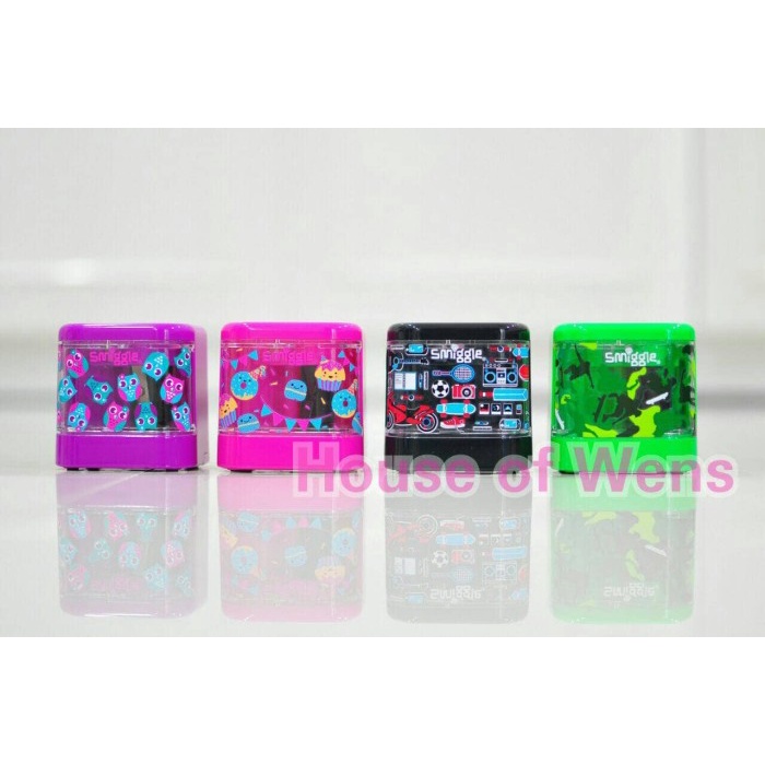 

[Best Seller] SMIGGLE FUN MINI ELECTRIC SHARPENER - RAUTAN SMIGGLE - Fuchsia