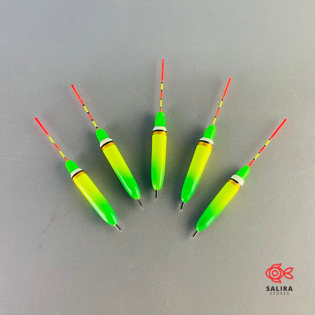 Pelampung Pancing Kleman Fiber Premium Ijo Grosir | Pelampung Pancing Ikan Nila Ikan Mas Grosir