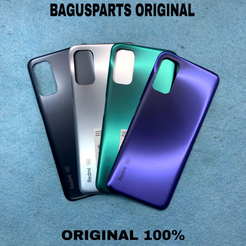 BACKDOOR CASING TUTUP BELAKANG XIAOMI REDMI NOTE 10 5G ORIGINAL COPOTAN