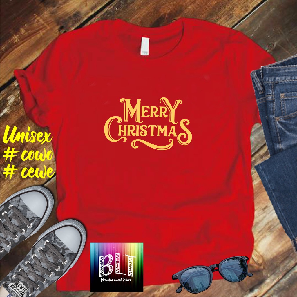 Xavi - KAOS NATAL  GOLD/ DEWASA DAN ANAK2/KAOS CHRISTMAS / CHRISTMAS VIBES / KAOS PRIA / KAOS WANITA