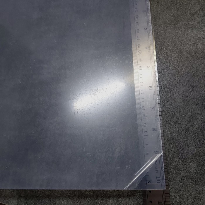 HOLSTEX Sheet Ghost Transparan 2mm Transparent Thermoform Kydex Sheet