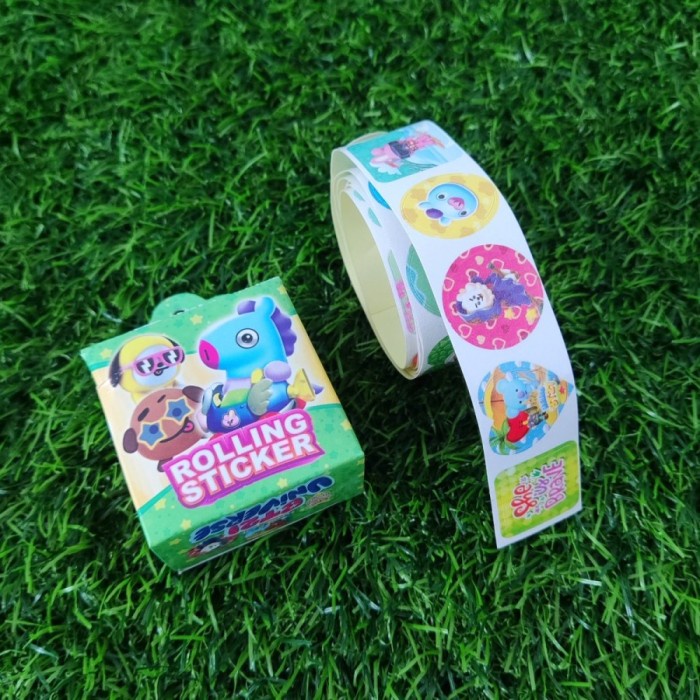 

Mainan Stiker Roll DG / Stiker Gulung Karakter Anak Rolling Sticker