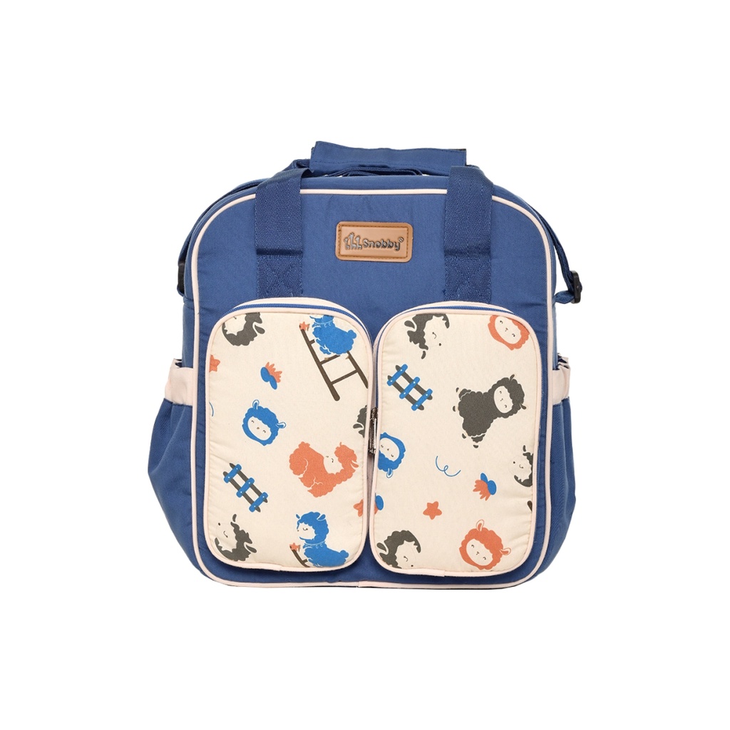 Snobby Tas Bayi Ransel Saku Diapers Bag Motif Cria Series SBT8074