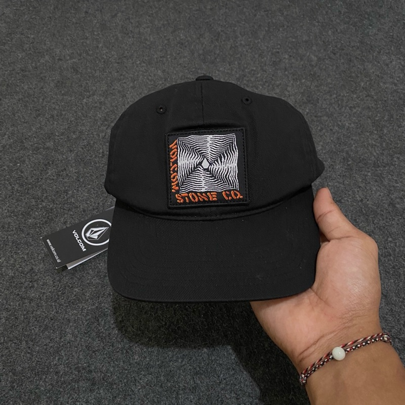 Topi Volcom Flexifit MCP Stone Radiator Black Original Size S/M