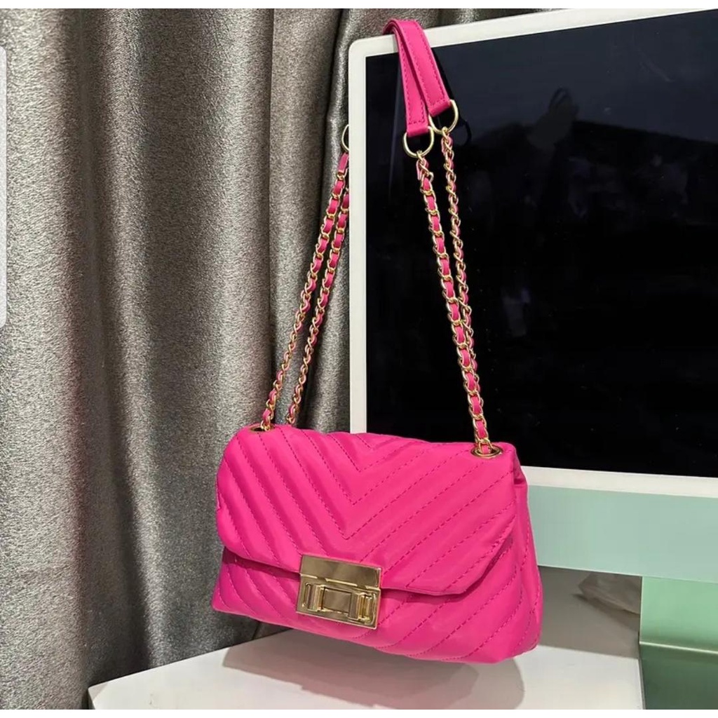 Lizzy Bag Warna Macaron ( Small ) 2 Ruang