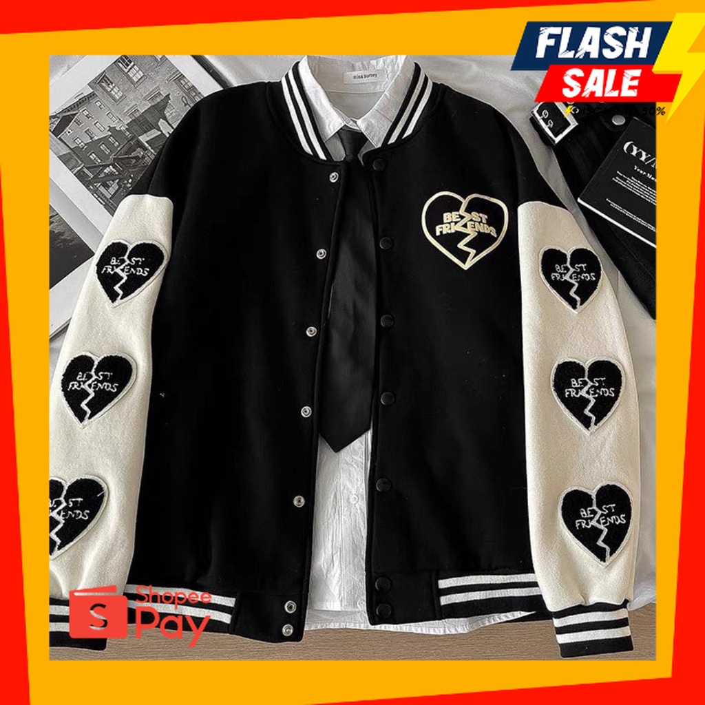 OUTFIT JKT48 | BASEBALL BEST FRIENDS BROKEN JACKET || BASEBALL FASHIONABLE AKG