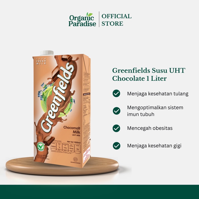 

Susu Greenfields UHT Chocolate 1 Liter