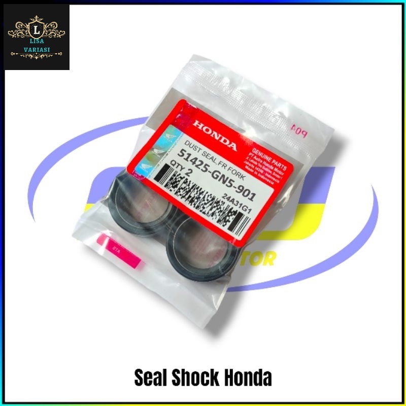 Seal Sil Shock Skok Depan Double Per Beat, semua honda metik