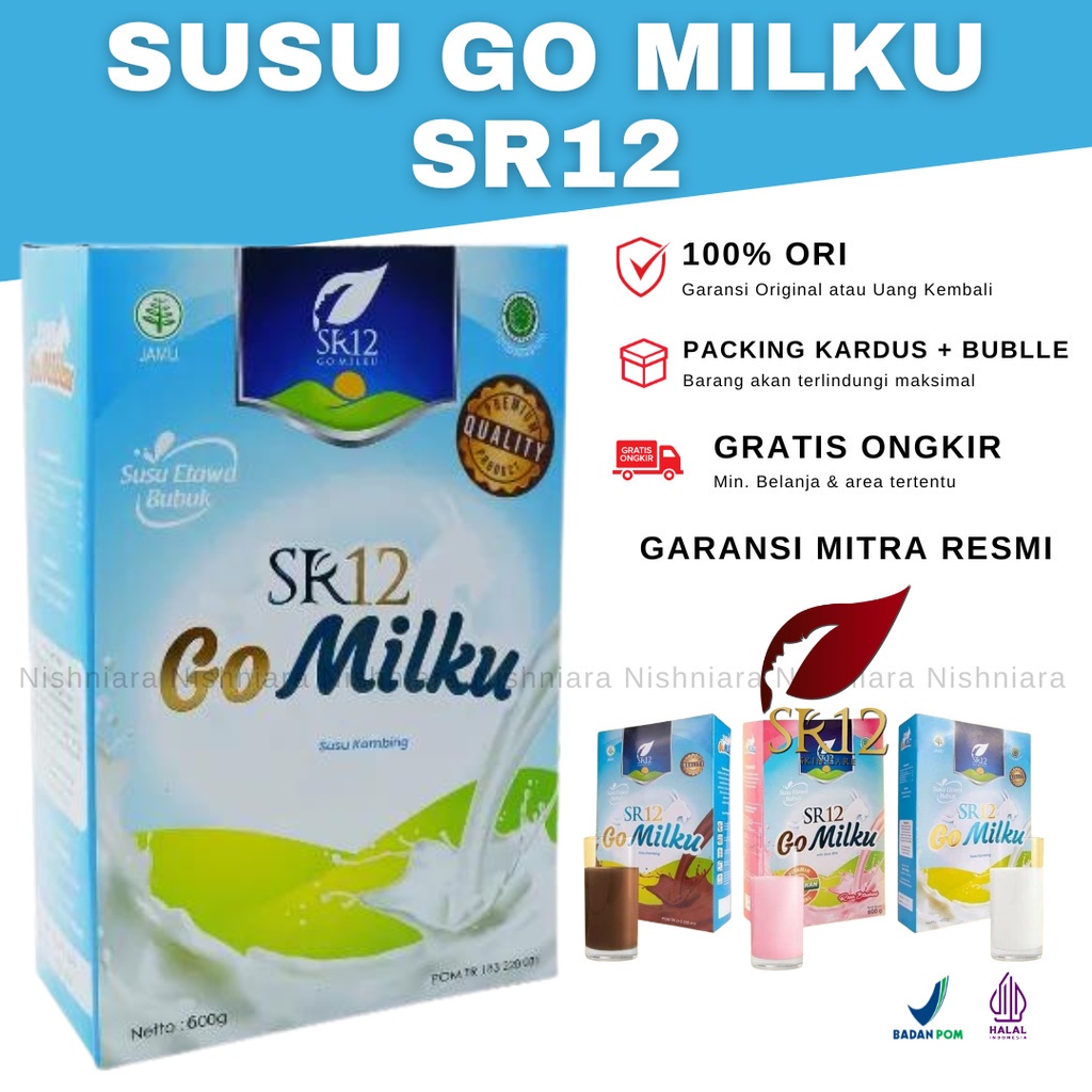 

Susu Go Milku SR12 Susu Kambing Etawa