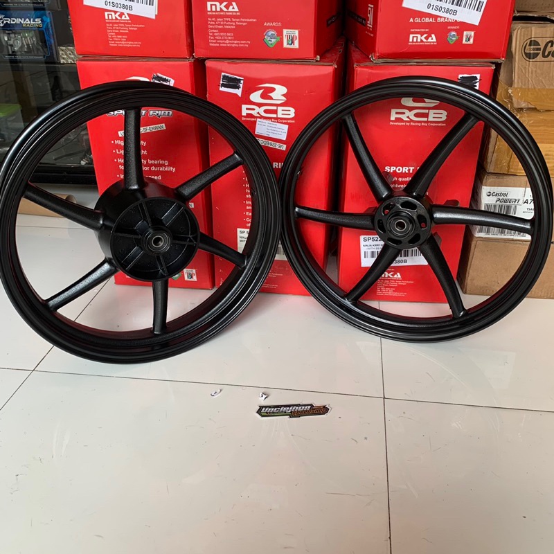 Velg RCB Ninja RR 215 300 X 17 BLACK pnp untuk Ninja R RR SS