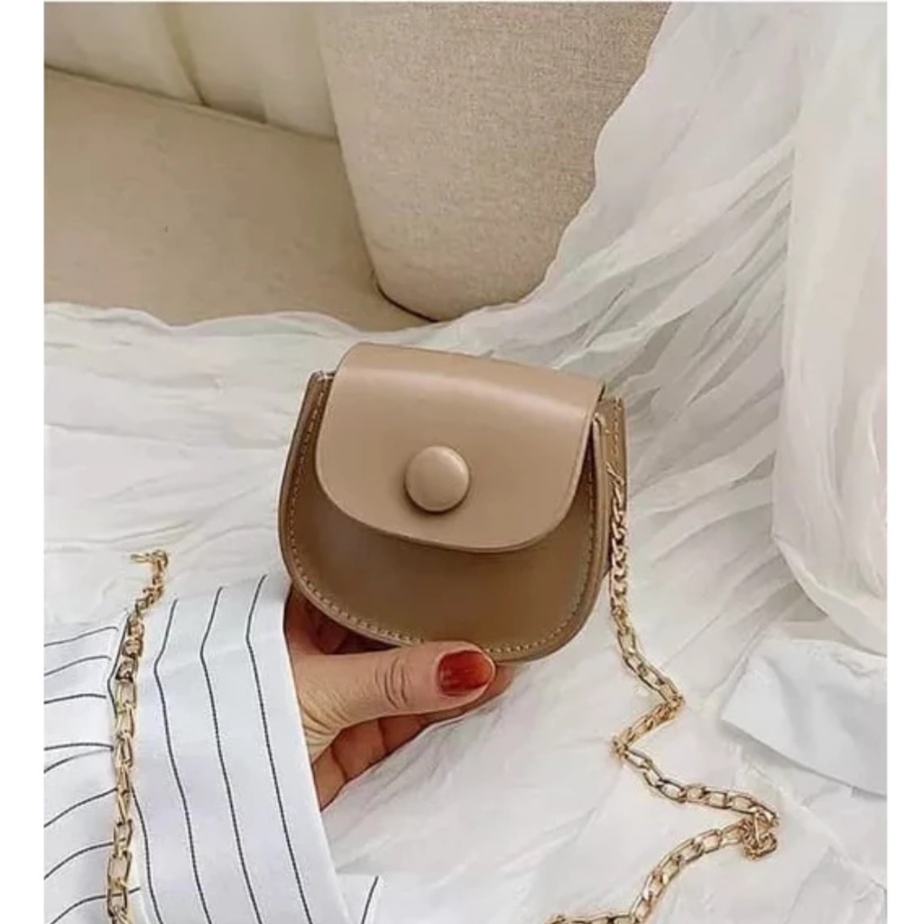 Tas mini RANTAI ZAMORA - tas selempang wanita - tas wanita - sling bag rantai