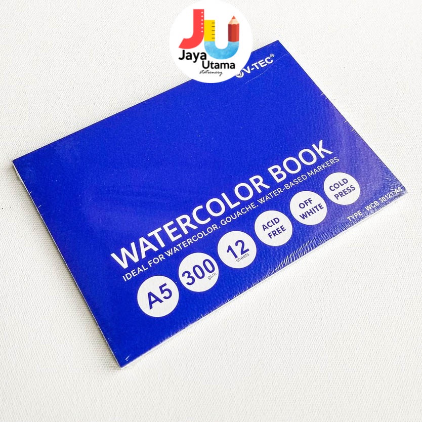 

Watercolor Book Pad A5 300 GSM Cold Press V-Tec