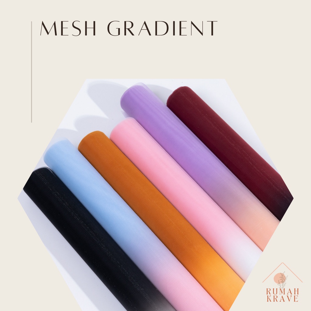 

RUMAH KRAVE - Mesh Gradient Roll Yarn Buket Bunga Jaring Polynet