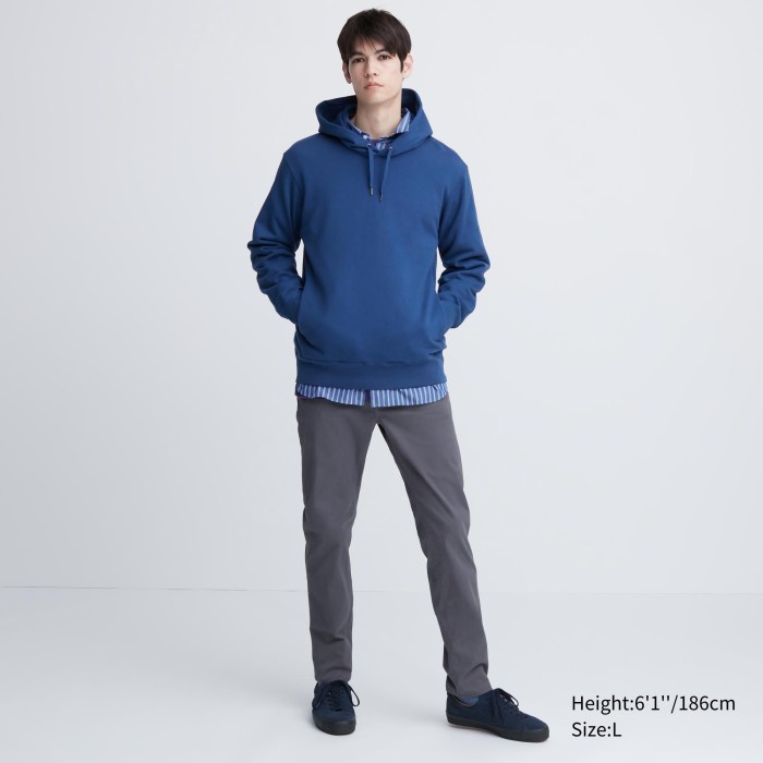 UNIQLO Jeans Warna Ultra Stretch 463901 Uniseks S - 06 GRAY
