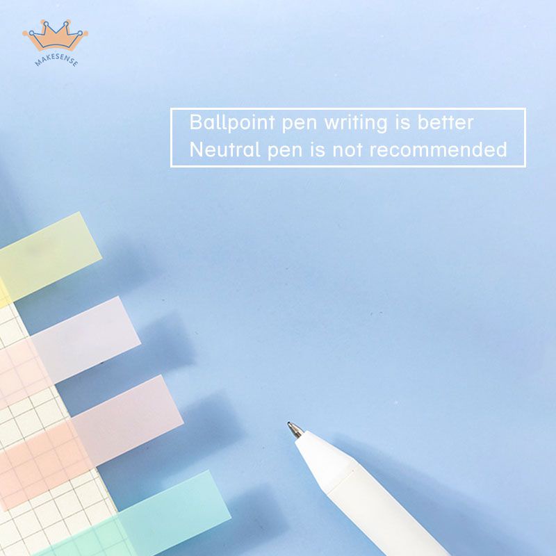

Penanda Indeks Tahan Air Warna Solid Catatan Tempel Kotak Warna-warni Morandi Stiker Miuly 100 Lembar MK