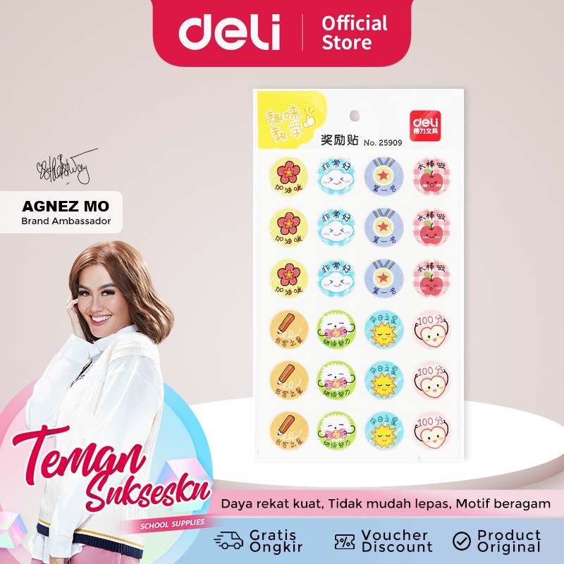 

Deli Cartoon Sticker Stiker Kartun 25909 25910