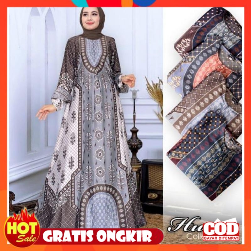KAIN ADEM HALUS TEBAL / Gamis Maxmara |Gamis Maxmara Lux Motif |Ready Jumbo |Busui |Gamis Wanita Mus