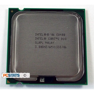 Prosesor Intel Core 2 Duo E8400 Tray 3.0GHZ - NON FAN