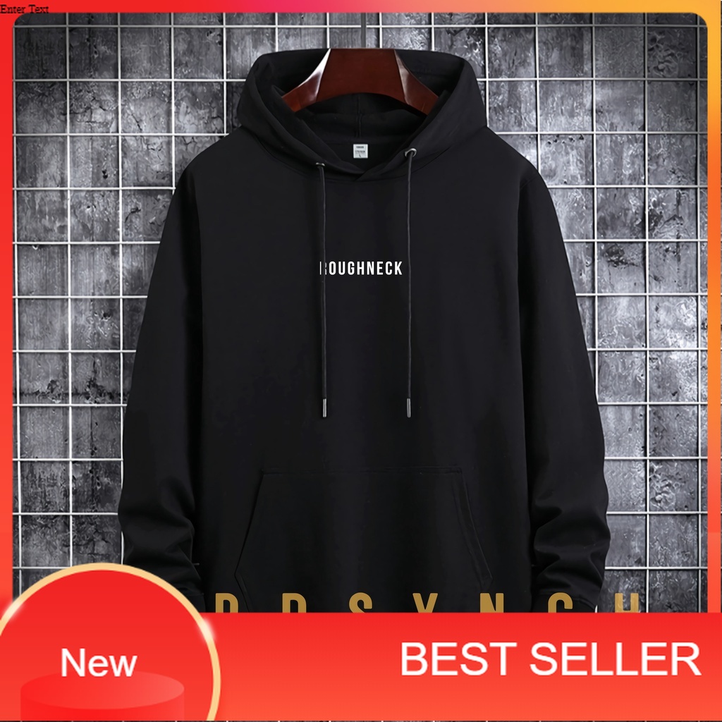 Sweater Hoodie Roughneck Unisex ( Pria & Wanita ) Premium Quality S-XXL Cotton Fleece / Sweater Kore