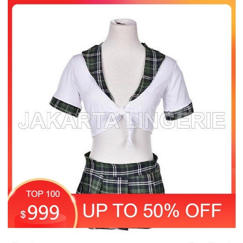 BAJU TIDUR/ JLMD103 Costume School Girl Baju Tidur Sexy