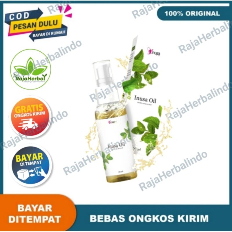 Inusa Oil Asli 100% Original Minyak Balur Atasi Nyeri Sendi Herbal