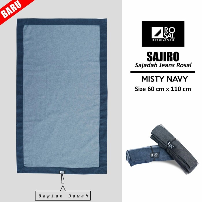 best -SAJADAH POLOS / SAJADAH TRAVEL / SAJIRO / SAJADAH KECIL - Hitam