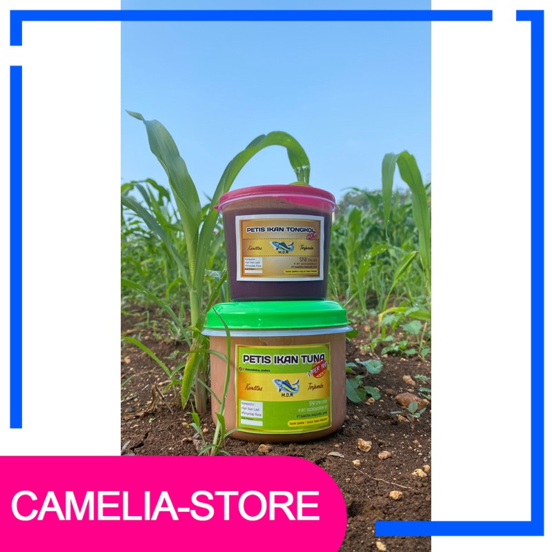

Camelia MDR 1kg Petis ikan TUNA & 600gr Petis ikan TONGKOL
