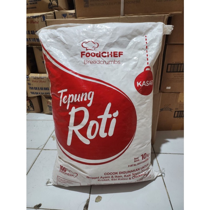 

Tepung Roti Bread Crumbs Food Chef 10 Kg