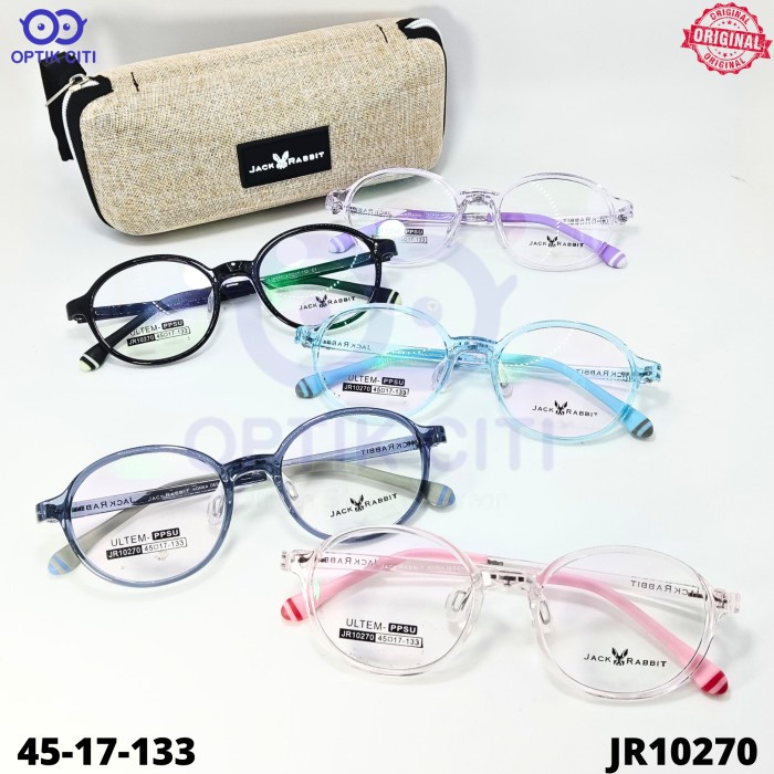 Frame Kacamata Anak-Anak Jack Rabbit JR 10270 Lentur Ringan Original