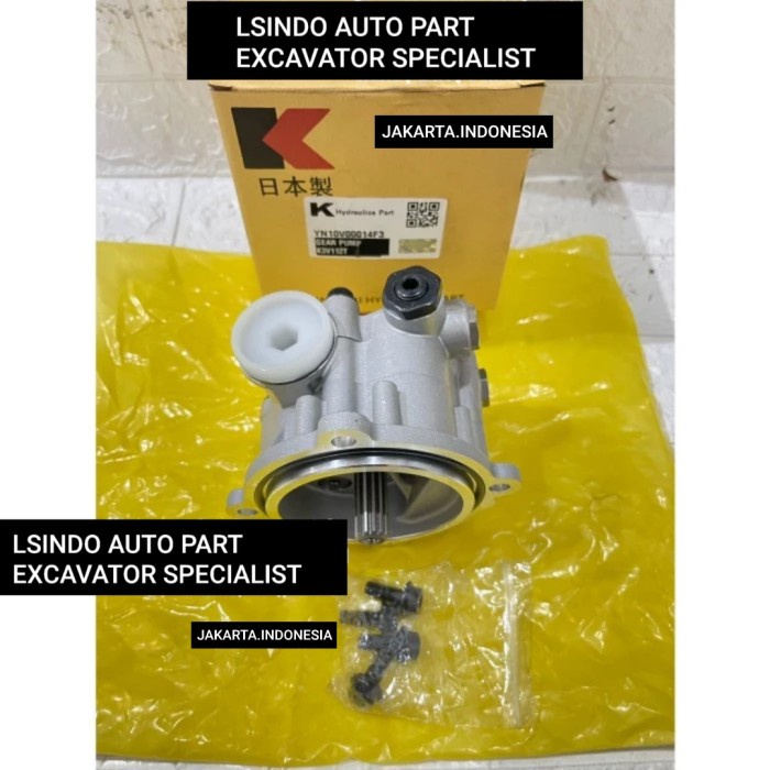 Gear Pump Charge Pump EC210B SH210 K3V112 Kawasaki Jpn