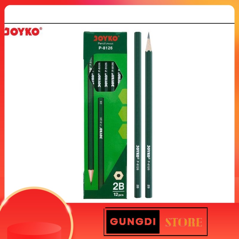 

Pensil Serut Joyko P-8126. 2B (1pcs) Murah