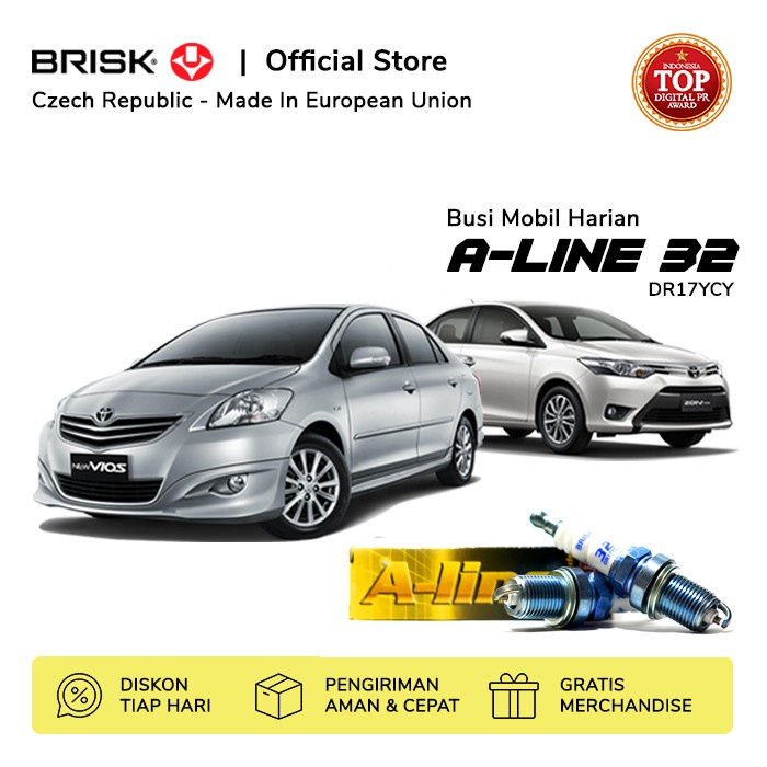 Busi Mobil Toyota Vios BRISK Aline 32