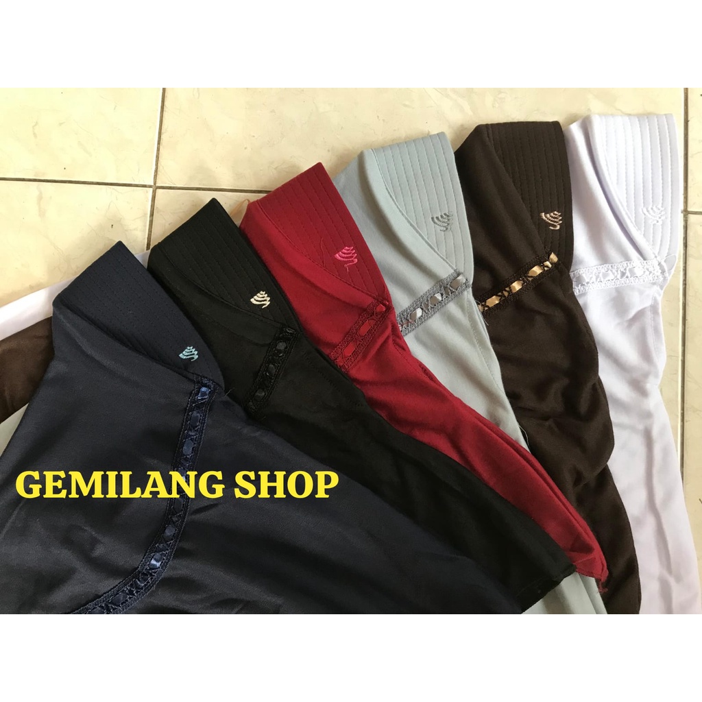 jilbab anak sekolah, serut sekolah SD TK ukuran  M jilbab serut sekolah