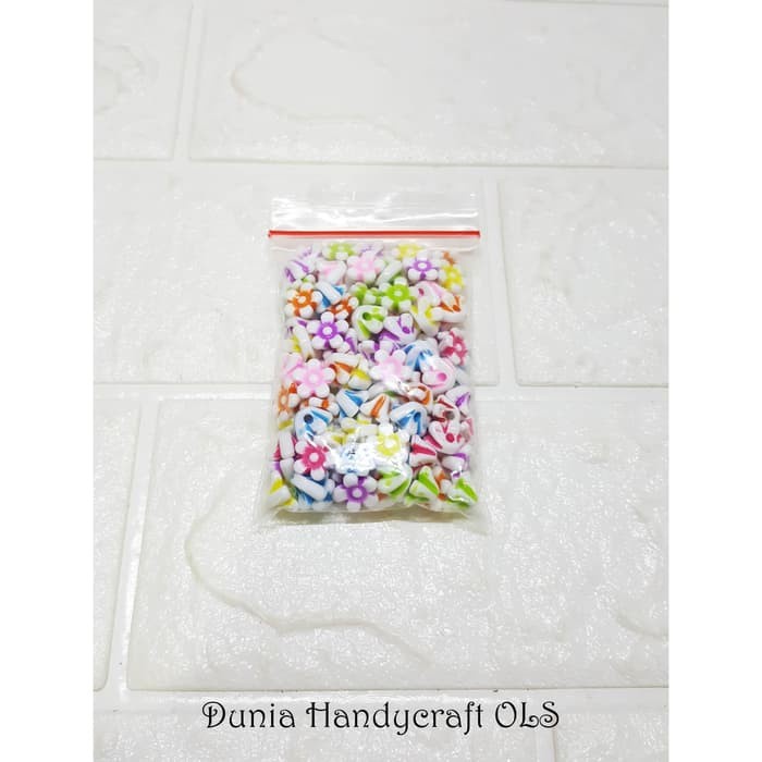 

promosi DIY Mote Sakura Kapur Warna-Warni Bahan Kerajinan Tangan