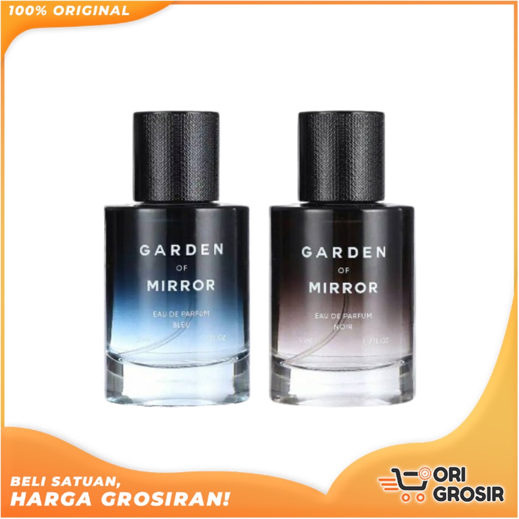 ORI Grosir  MINISO Parfum Pria Parfum Segar dan Tahan Lama 50ml Garden of Mirror Parfum Eau De Parfu