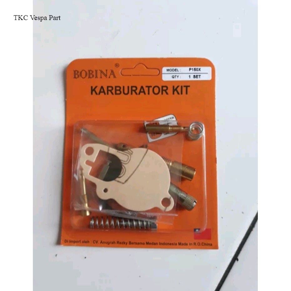 reparkit spuyer karburator vespa px TKC