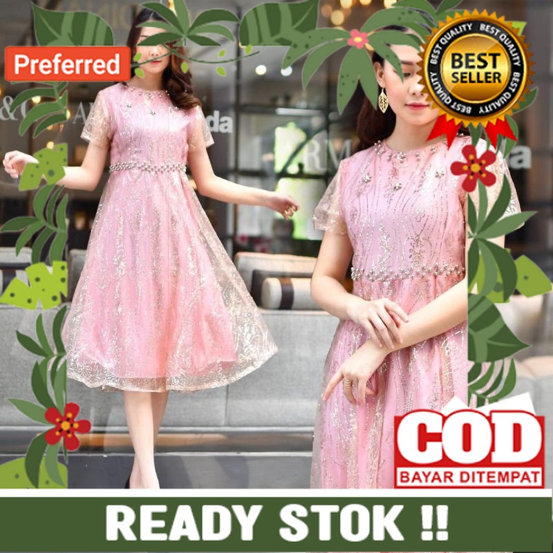 PROMO DRESS NATAL TERLARIS / DRESS PESTA / DRESS WANITA KEKINIAN 2021 / DRESS KOREA / DRESS GEREJA /