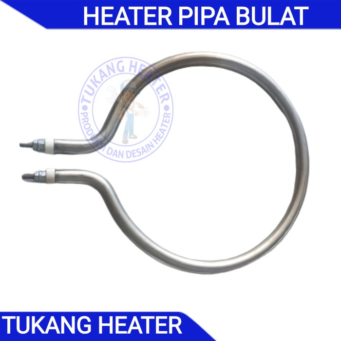 

Hiter Heater Tubular Bulat Ø pipa 8 mm x Ø Spiral 140 mm x 220 V x 600 W
