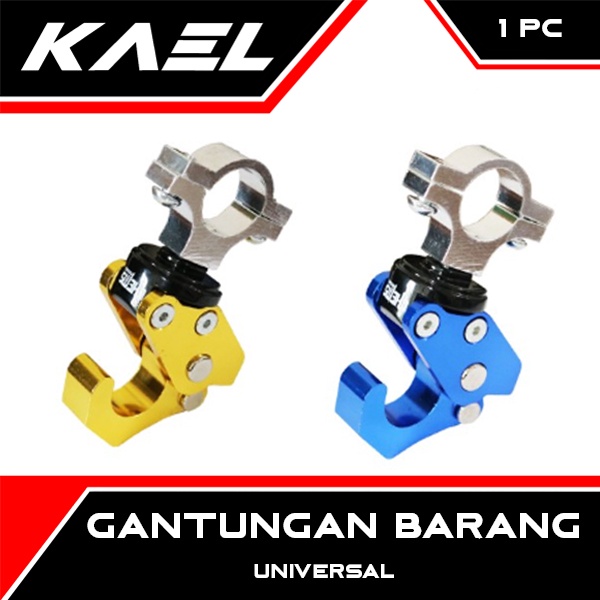 Gantungan Barang Jepit Stang PCX  Universal Pasang Setang Nmax Xabre Vixion Rx King dll Cantolan Kai